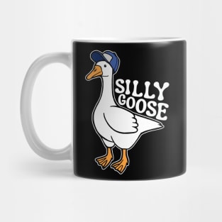 Silly Goose with Baseball Hat Mug